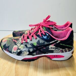 Size 7 - ASICS GEL-Solution Speed 2 Pink Lace UPS 2016  I Love NY